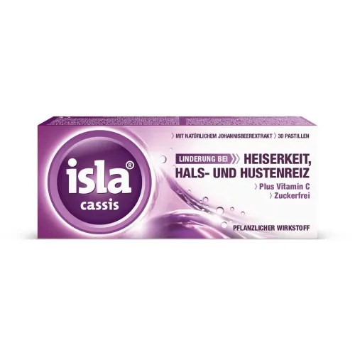 Isla, isla cassis Pastillen (30 Stk)