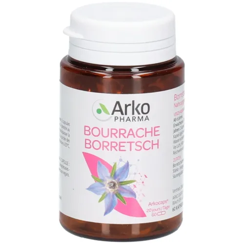 Arkopharma, ARKOCAPS Borretschöl Kapseln (60 Stk)