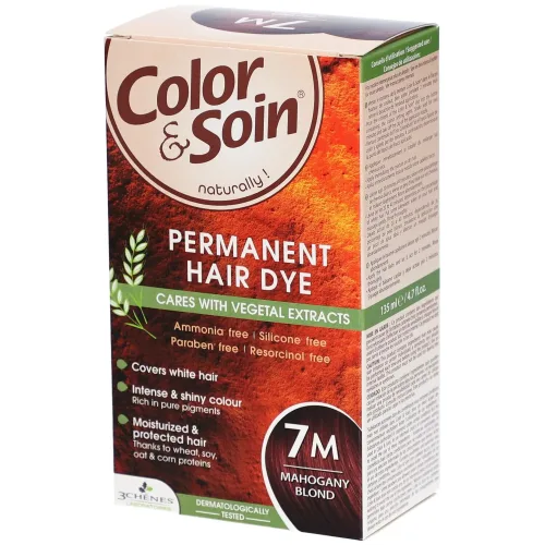 Color & Soin, Color & Soin Coloration 7M, Mahagoni-Blond (135ml)