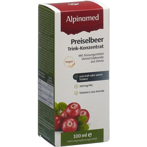 ALPINAMED, Alpinamed Preiselbeer Trink-Konzentrat (100ml)