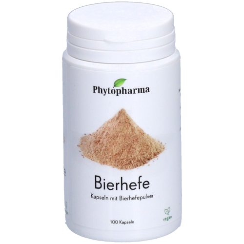 Phytopharma, Phytopharma - Bierhefe Kapseln, 100 Stück