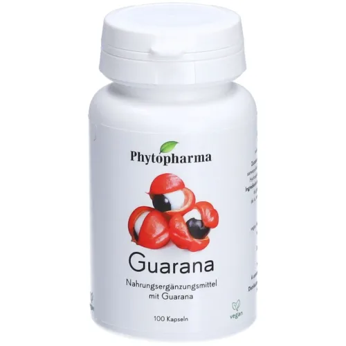 Phytopharma, Phytopharma Guarana Kapseln (100 Stk)