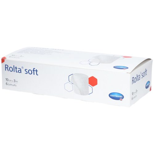 Rolta soft, Rolta soft Wattebinde 10cmx3m synthetisch (6 Stk)