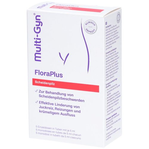Multi-Gyn, Multi-Gyn - FloraPlus Intimpflege - Weiss - 5 Einzelanwendungen