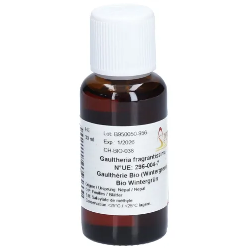 Aromasan, AromaSan Wintergrün Bio Ätherisches Öl (30ml)