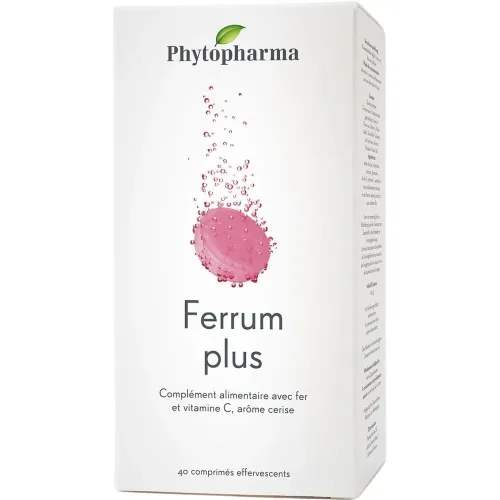 Phytopharma, Phytopharma Ferrum Plus Brausetabletten (40 Stk)