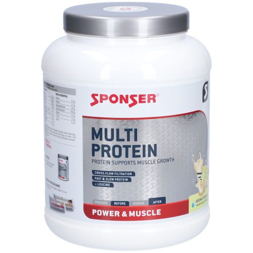 SPONSER, SPONSER Proteinpulver Multi Protein Vanilla bunt