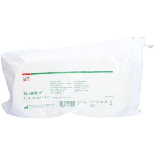 Vliwasoft, L&R Zelletten Zellstofftupfer Rollen (2 x 500 Stk)
