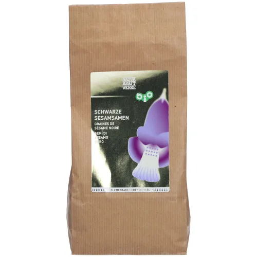 Naturkraftwerke, NATURKRAFTWERKE Schwarze Sesamsamen Bio (250g)