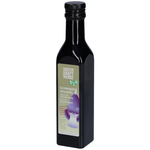 Naturkraftwerke, NATURKRAFTWERKE Schwarzes Sesamöl Bio (250ml)