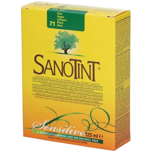 Sanotint, SANOTINT Sensitive Haarfarbe 71 schwarz (125ml)