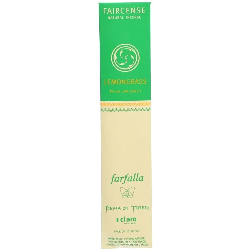 farfalla, Farfalla Faircense Räucherstäbchen Lemongrass Relax On Earth (10 Stk)