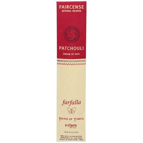 farfalla, Farfalla Faircense Patchouli/Dream of Asia Räucherstäbchen (10 Stk)