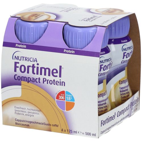 Fortimel, Fortimel Compact Protein Cappuccino (4x125ml)
