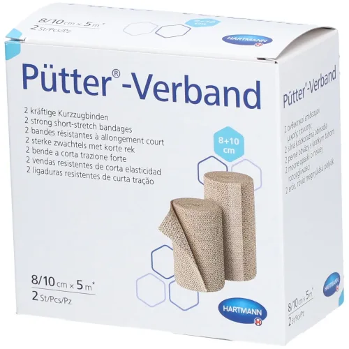 Pütter, Pütter Verband 8/10cmx5m (2 Stk)