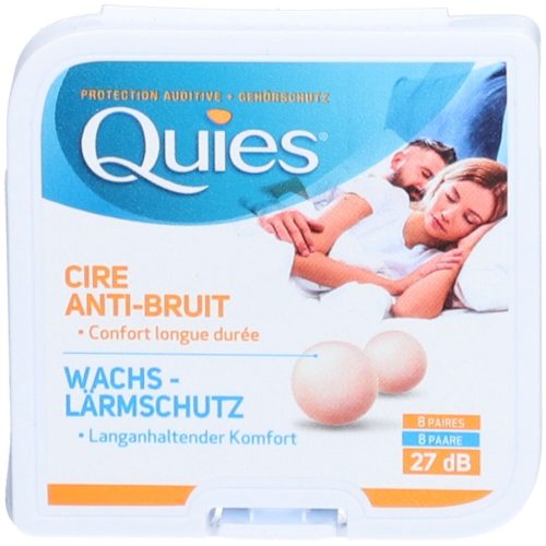 Quies, QUIES L&auml;rmgeh&ouml;rschutzkugeln Wachs 16 Stk