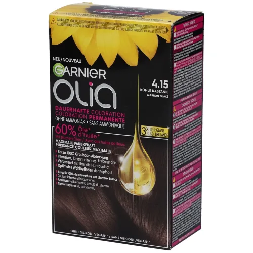 Garnier Olia, Garnier Olia Haarfarbe 4.15 kühle Kastanie (1 Stk)