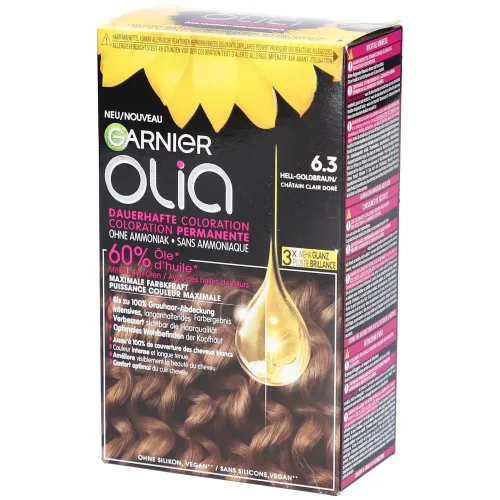 Garnier Olia, Garnier Olia Haarfarbe 6.3 Hellgoldbraun (1 Stk)