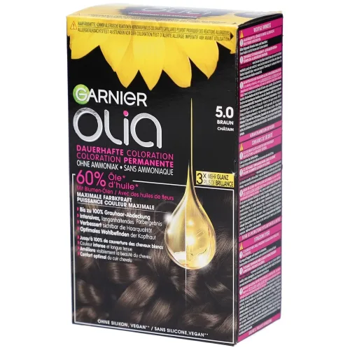 Garnier Olia, Garnier Olia Haarfarbe 5.0 Braun (1 Stk)
