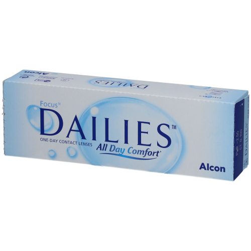 Dailies, Focus DAILIES All Day Comfort, -2.50 Dioptrie, 8.6 Basiskurve, 13.8 Durchmesser (30 Stk)