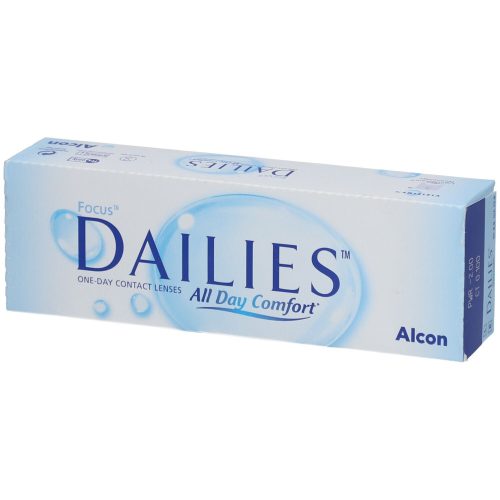 Dailies, Focus DAILIES All Day Comfort, -2.00 Dioptrie, 8.6 Basiskurve, 13.8 Durchmesser (30 Stk)