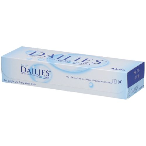 Dailies, Focus DAILIES All Day Comfort, -3.75 Dioptrie, 8.6 Basiskurve, 13.8 Durchmesser (30 Stk)