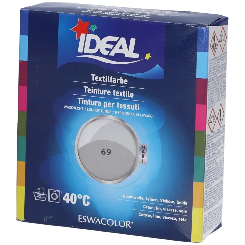 IDEAL, IDEAL MAXI Baumwolle Color No69 hellgrau (1 Stk)