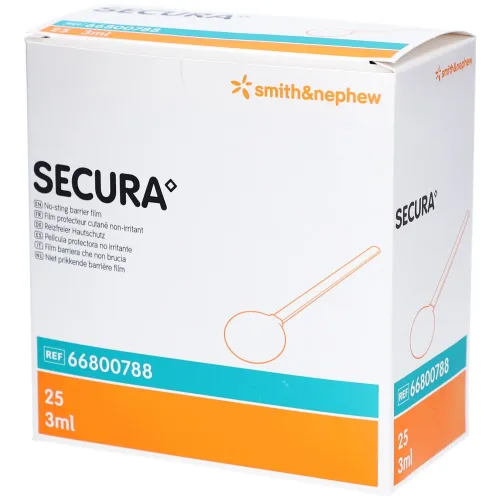 SMITH & NEPHEW, SECURA Lolly, reizfreier Hautschutz (25x3ml)