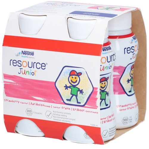Resource, Resource Junior Erdbeer (4x200ml)