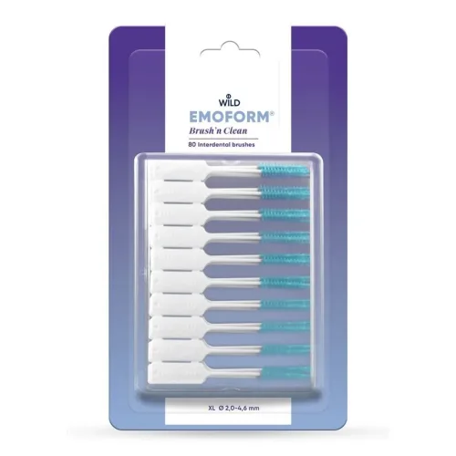 Emoform, EMOFORM Brush'n Clean XL Familienpackung (80 Stk)