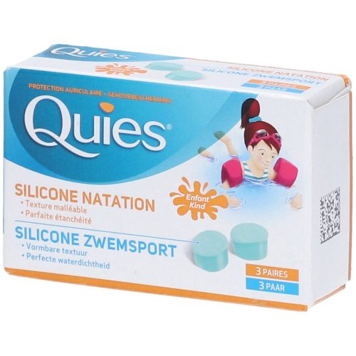 Quies, Quies Wassergehörschutz Silikon Kinder (3x2 Stk)