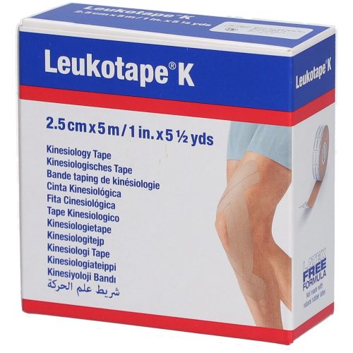 Leukotape, Leukotape K Pflasterbinde hautfarbe (5m x 2.5cm)