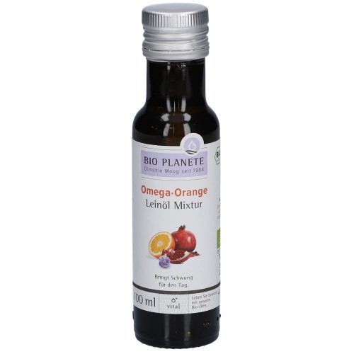 Bio Planète, BIO PLANETE Omega Orange Leinöl Mixtur (100ml)