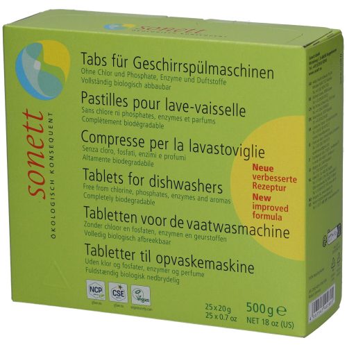 Sonett, Sonett Tabs für Geschirrspülmaschine (25 x 20g)