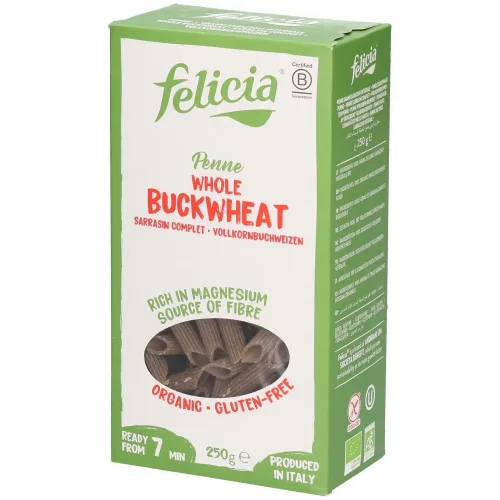 felicia, felicia glutenfreie Buchweizen-Penne (250g)