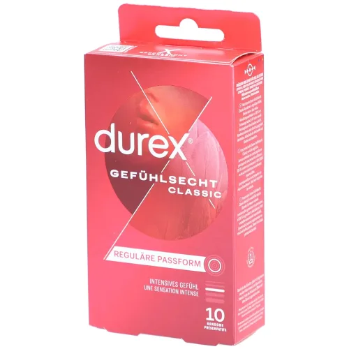 Durex, DUREX Gef&uuml;hlsecht Classic Pr&auml;servativ 10 Stk