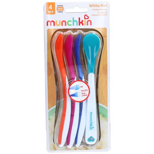 Munchkin, munchkin Sicherheitslöffel White Hot (4 Stk)