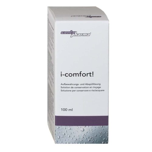 CONTOPHARMA Pflegemittel, Contopharma i-comfort! Aufbewahrungs- und Abspüllösung 100ml | Pflegemittel