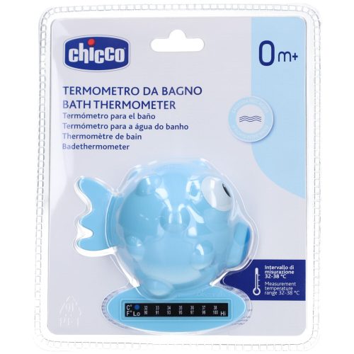 Chicco, Chicco Badethermometer Globe Fish, hellblau, 0m+ (1 Stk)