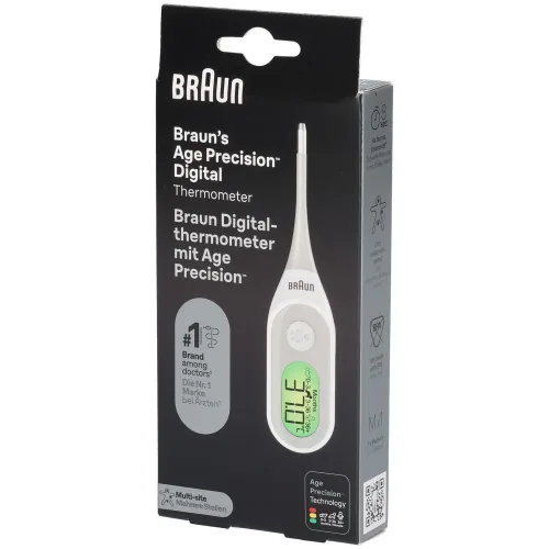 Braun, Braun Fieberthermometer "Age Prec. PRT2000"