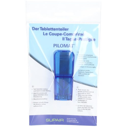 PILOMAT, PILOMAT Tablettenteiler blau (1 Stk)