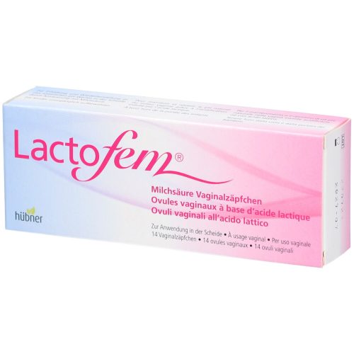 Lactofem, Lactofem Milchsäure Vaginalzäpfchen (14 Stk)