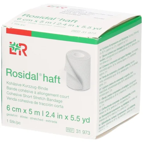 Rosidal, Rosidal haft kohäsive Kurzzugbinde 6cmx5m