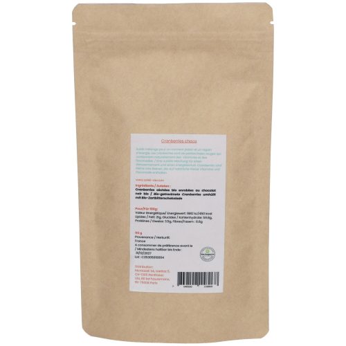 Soleil Vie, Soleil Vie Bio Schokolade Cranberries (110g)