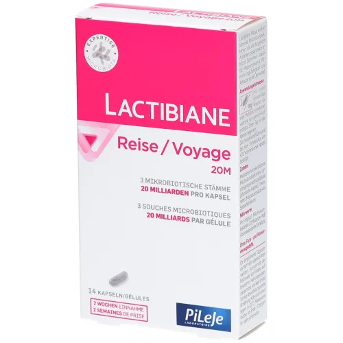 Lactibiane, Lactibiane Reise 20M Kapseln (14 Stk)