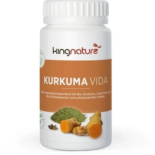 Kingnature, kingnature Kurkuma Vida Bio Kapseln (72 Stk)