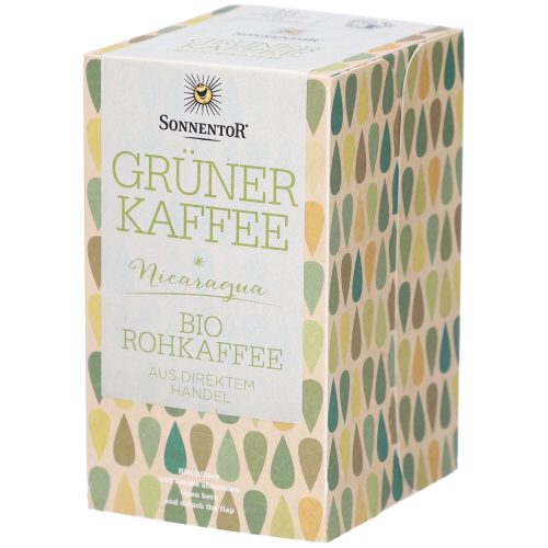 SONNENTOR, Sonnentor Grüner Kaffee Nicaragua Bio-Rohkaffee (18x3g)