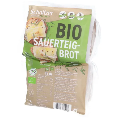Schnitzer, Schnitzer Bio Sauerteigbrot mit Amaranth (2x250g)
