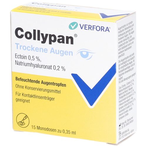Collypan, COLLYPAN Trockene Augen 15 Monodos 0.35 ml