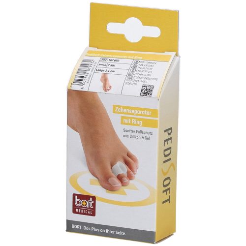 bort MEDICAL, Bort PediSoft Zehenseperator S mit Ring (2 Stk)